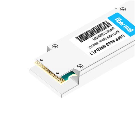 OSFP 8x100G SR8 Flat Top PAM4 Dual MPO 12 Transceiver FiberMall