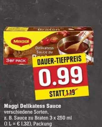 Maggi Delikatess Sauce Angebot Bei Edeka Prospekte De