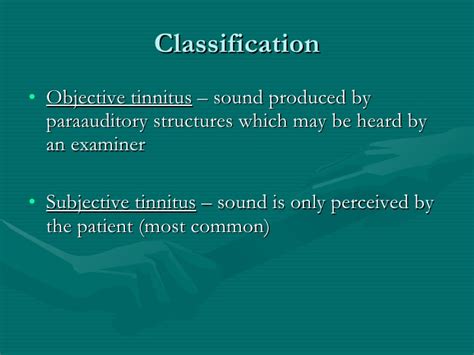 Types of Tinnitus Subjective and Objective - Sound Oasis