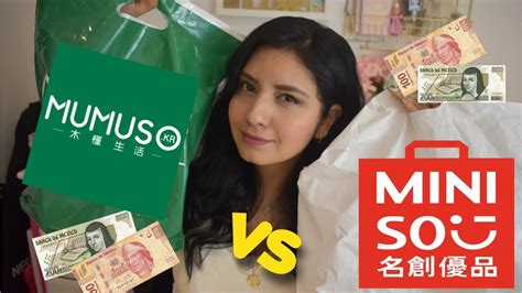 RETO 300 MINISO VS MUMUSO México YouTube