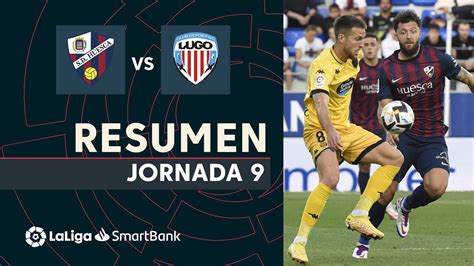 Resumen De SD Huesca Vs CD Lugo 1 1 YouTube