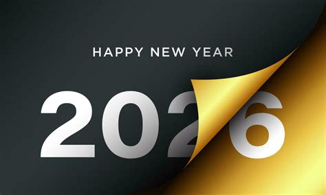 2026 Happy New Year Background Design. 33127367 Vector Art at Vecteezy