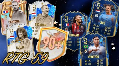 2x 90 Prime TOTY Or FUT Birthday Icon Pack And 7x 82x10 Packs Fifa