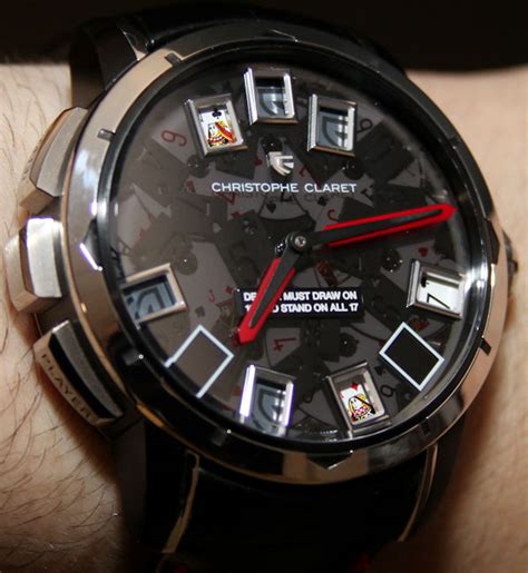 Christophe Claret 21 Blackjack Watch Hands On Review Video Ablogtowatch