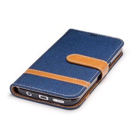 Tasche F R Samsung Galaxy S Jeans Cover Handy Schutz H Lle Case