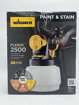 Wagner Flexio Corded Electric Handheld Hvlp Paint Stain Sprayer