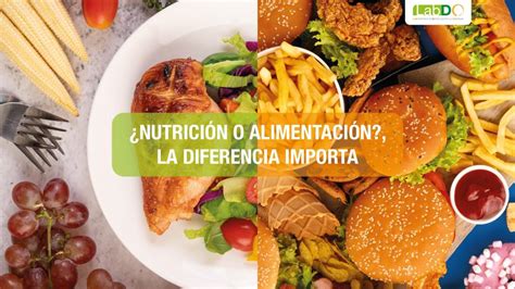 Nutrición o alimentación la diferencia importa Plenilunia