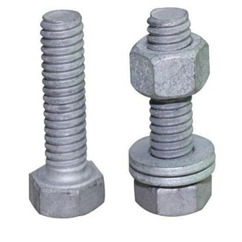 Hot DIP Galvanized ASTM A Hex Bolts For Steel Structure China Hex Bolt And Hex Bolts And Nuts