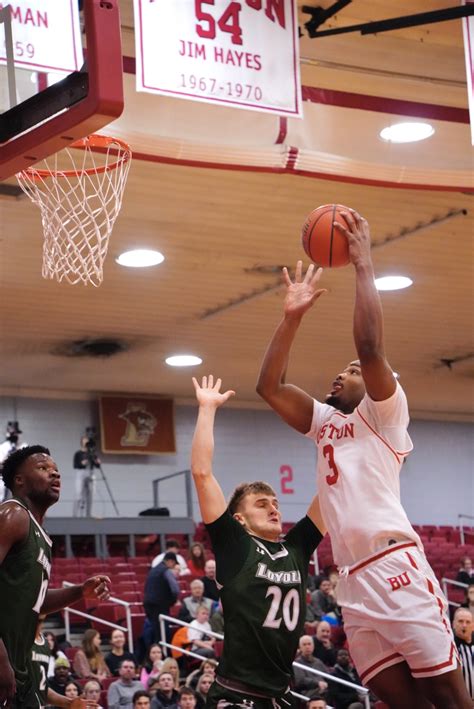 Mens Basketball Terriers Hold On In Rematch Against American After