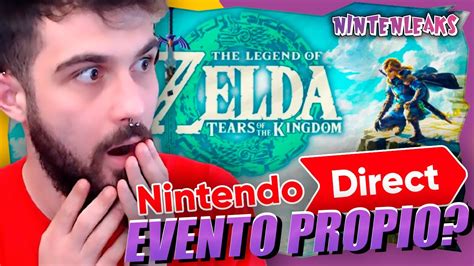 ZELDA TEARS OF THE KINGDOM Estara En El NINTENDO DIRECT De ESTA SEMANA