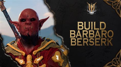 BUILD BÁRBARO Berserker Baldurs Gate 3 YouTube