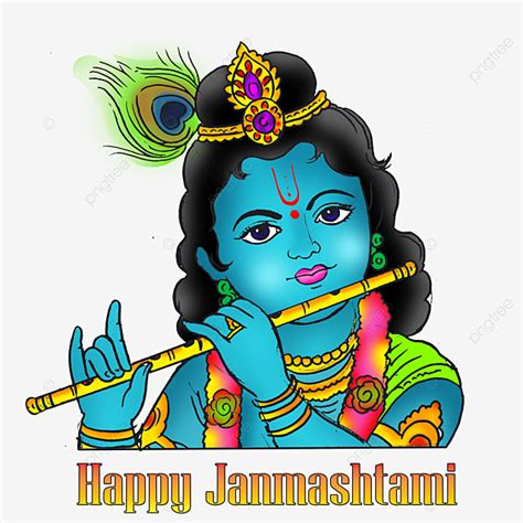 Sri Krishna Janmashtami PNG Transparent Indian Festival Janmashtami