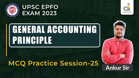 Upsc Epfo Ao Eo Apfc General Accounting Principle Mcq