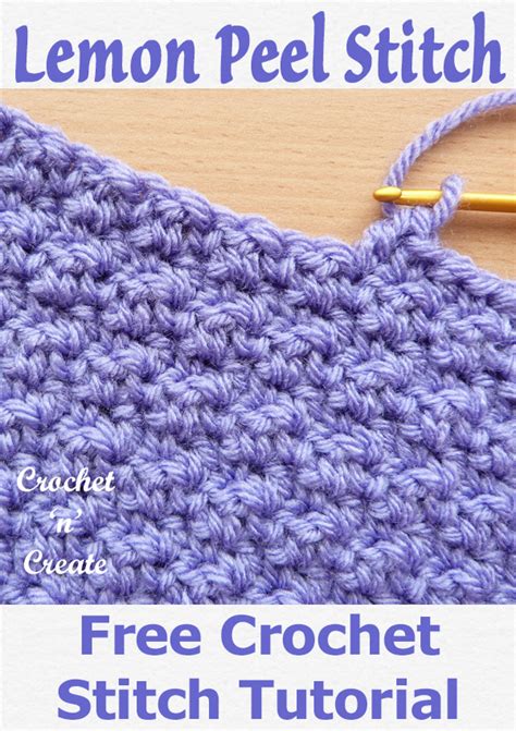 Lemon Peel Stitch Crochet Blanket Learn The With This Complete Photo