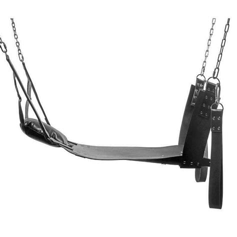 Genuine Black Leather Sling Heavy Duty Sex Swing Sling Adult Etsy