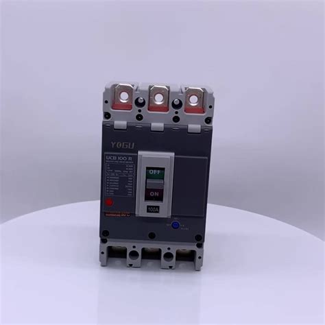 3pole 4pole Ucb Series Molded Case Circuit Breaker Ucb100 Ucb250 Ucb400