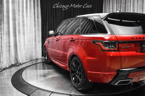 Used 2019 Land Rover Range Rover Sport Hse Dynamic Suv Firenze Red Driver Assist Pro Pack Rear