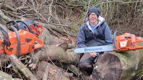 65cc Chainsaws Battle The Stopwatch Husky 266 V Jonsered 2165 V 365