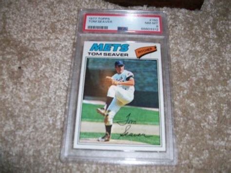 1977 Topps 150 Tom Seaver Mets HOF PSA 8 NM MT EBay