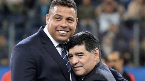 Ronaldo explains why Diego Maradona used to wear two watches - Football ...