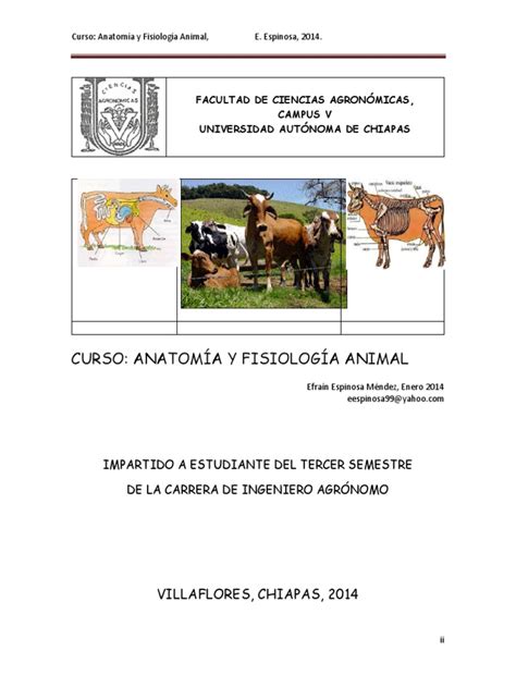 Canatomía Y Fisiología Animalcompleto2014pdf