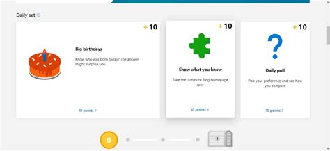 Microsoft Bing Daily Quiz