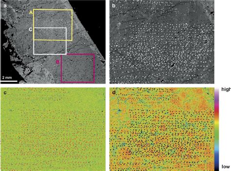 A Electron Probe Microanalyzer EPMA Compositional BSE Image Of