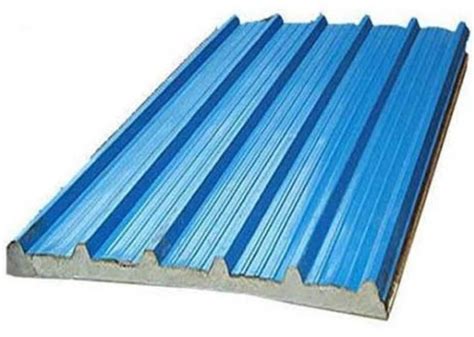 Jindal Coated Sandwich Puf Insulation Panel For Roofs And Walls For