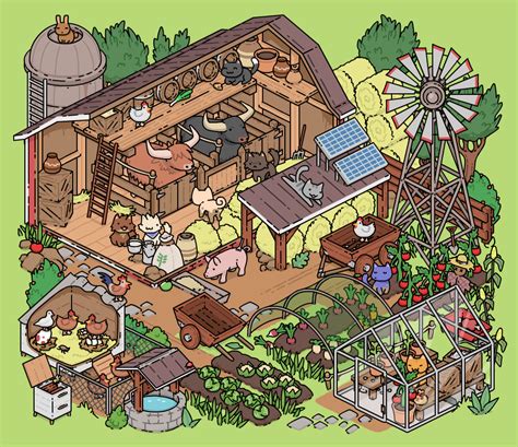 Hidden Cats: Farm by matt-likes-swords on Newgrounds