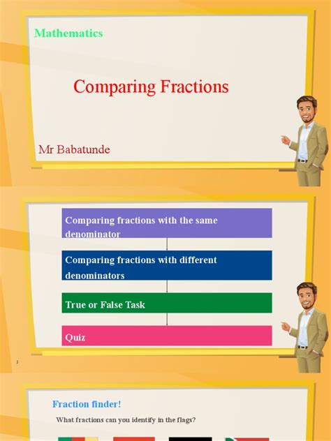 Comparing Fractions | PDF