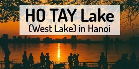 Ho Tay West Lake Hanoi Vietnam Northern Vietnam