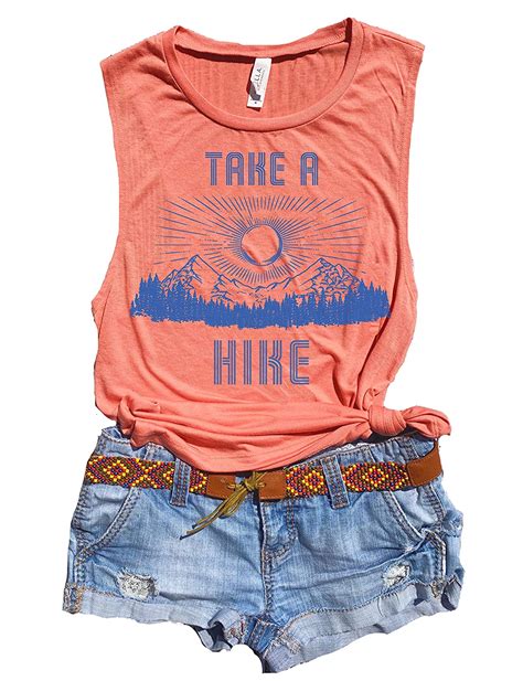 Take A Hike Shirt Women Cute Graphic Tees For Women Hippie Clothes For Women Boho