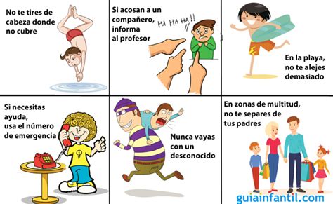 12 normas de seguridad que debes enseñar a tu hijo Homeschool Comics