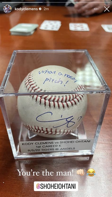 Ben Verlander On Twitter Shohei Ohtani Signed The Ball For Kody