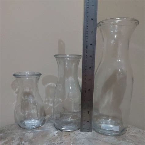 Jual 3 Size Carafe ZD 250ML 500ML 1000ML Pitcher Botol Susu Vas