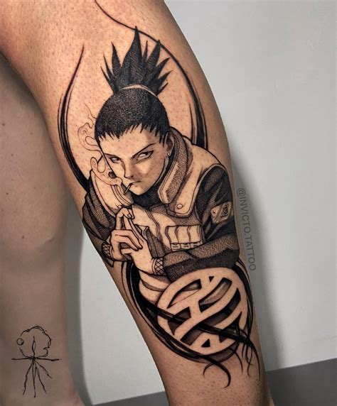 Victor Santos Tatuador No Instagram Shikamaru Nara Para O Tiago