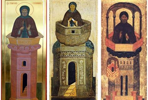pillar saints embraced  life  prayer  outlandish stylites san