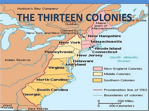 13 Colonies And Their Capitals