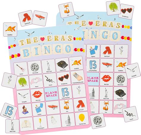 Amazon Luzgod Era S Party Favor Bingo Cards Game For Players