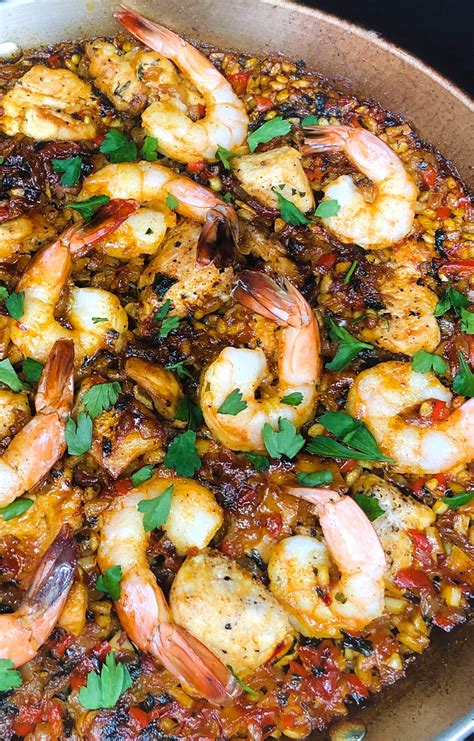 Spanish Paella Shrimp