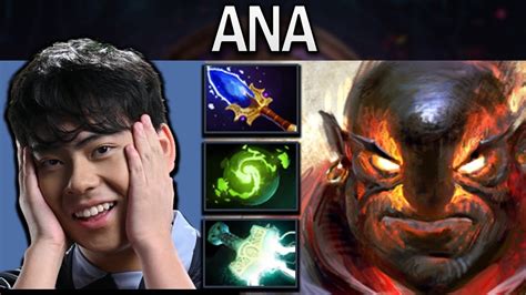 Ember Spirit Dota Gameplay Ana With Aghanims Refresher Youtube