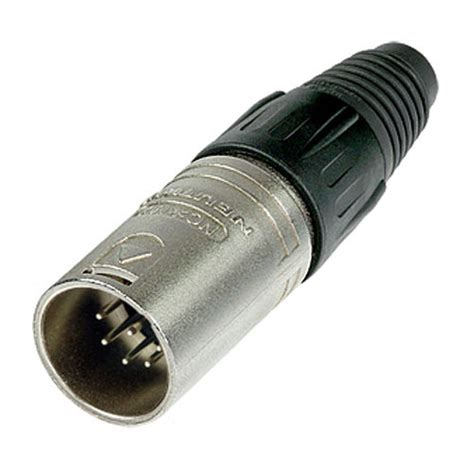 Neutrik Nc Mx Pin Xlr Male Cable Connector Silver Nc Mx B H