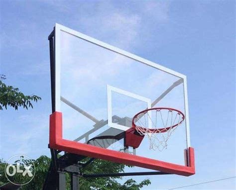 Basketball Board Set Fiberglass Acrylic FLEXIGLASS, Sports Equipment ...