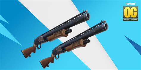 Fortnite OG Will See The Return Of The Double Pump Shotgun