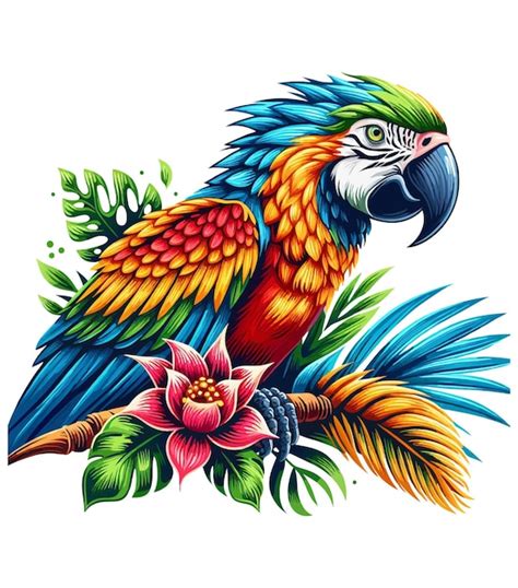 Premium Vector Macaw Bird Clipart