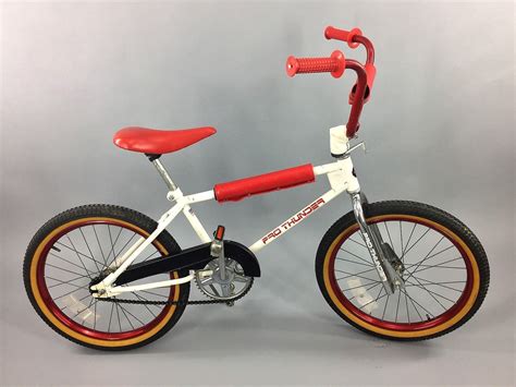 1980s Vintage Huffy Pro Thunder Bmx Bicycle Complete Etsy