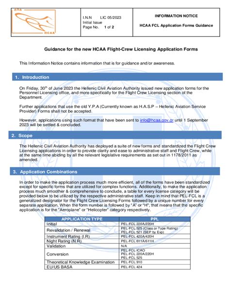 Fillable Online Guidance For New HCAA PEL FCL Forms Fax Email Print