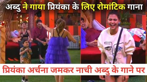 Bigg Boss 16 Live Abdu Rozik Cute Love For Priyanka Chaudhary And