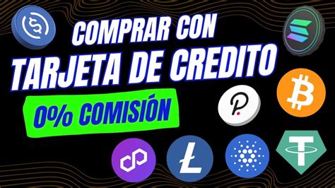 Comprar CRIPTOMONEDAS con Tarjeta de Crédito SIN pagar Comisión