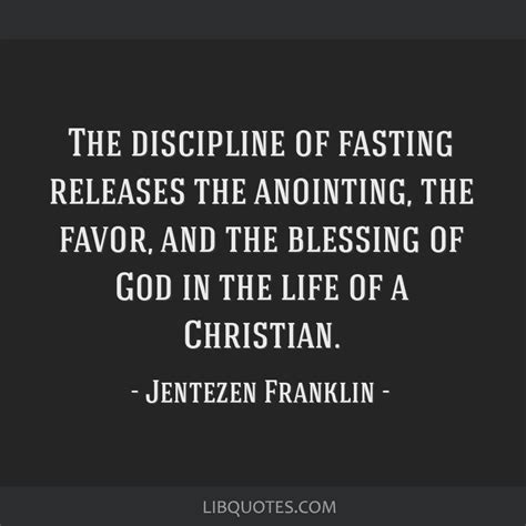 The Discipline Of Fasting Releases The Anointing The